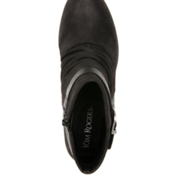 Kim Rogers Black Norea Comfortable Booties Size 9 - Picture 4 of 5